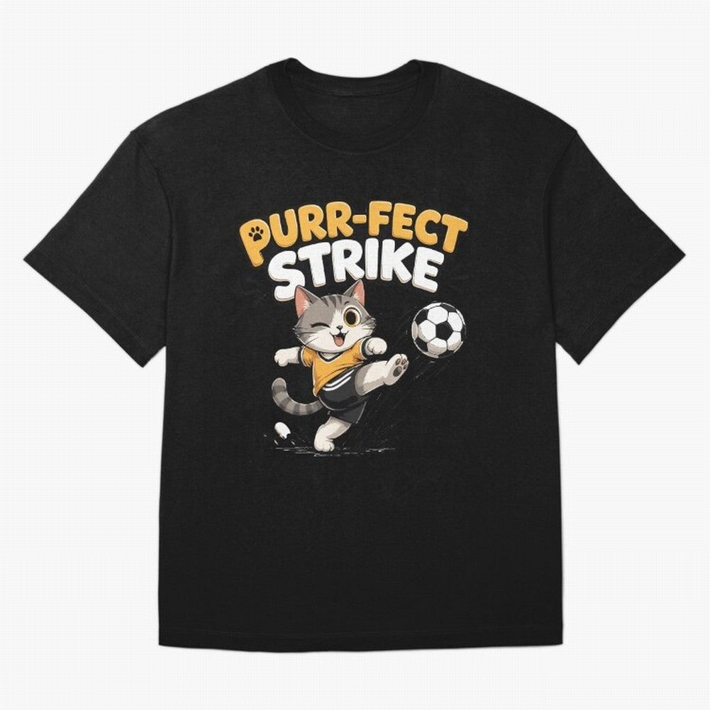 Copy of Purr-fect Strike Classic T-Shirt Discover FIFA World Cup 2026 Spirit, Made for Spain and Netherlands, Messi and Cristiano Ronaldo, Stadium Chants, National Pride, Trophy Dreams and Unforgettable Football Memories; Built for Supporters