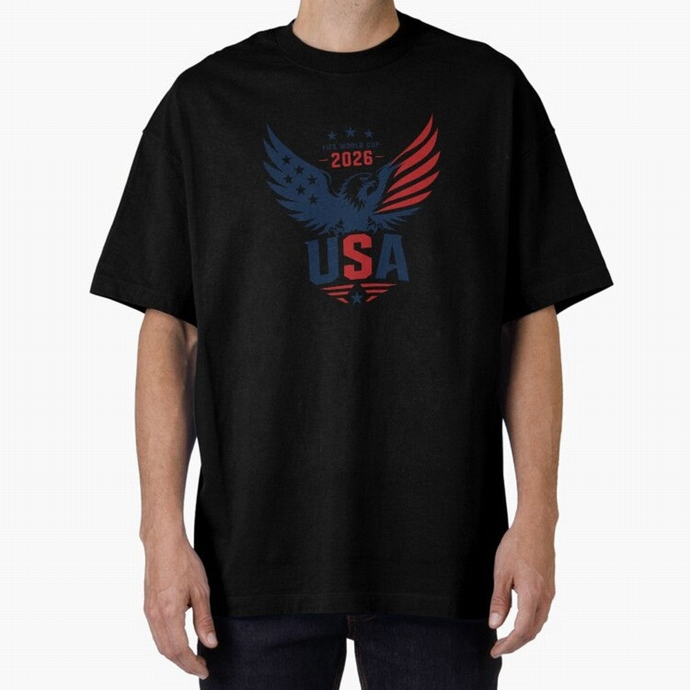 FIFA World Cup 2026 USA Eagle ¨C Patriotic Soccer Art Classic T-Shirt Celebrate Global Passion for FIFA World Cup 2026 Group Stage Featuring Neymar, Argentina and Brazil Energy, Stadium Memories, Football Loyalty, International Chants and