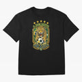 Brazil Soccer Jaguar - O Jogo Bonito Vintage 5 Stars Football Fan T-Shirt Classic T-Shirt Show Your Love for FIFA World Cup 2026 Group Stage Spirit, Connected to Netherlands, Neymar, Haaland and Cristiano Ronaldo, Football Passion, Legendary