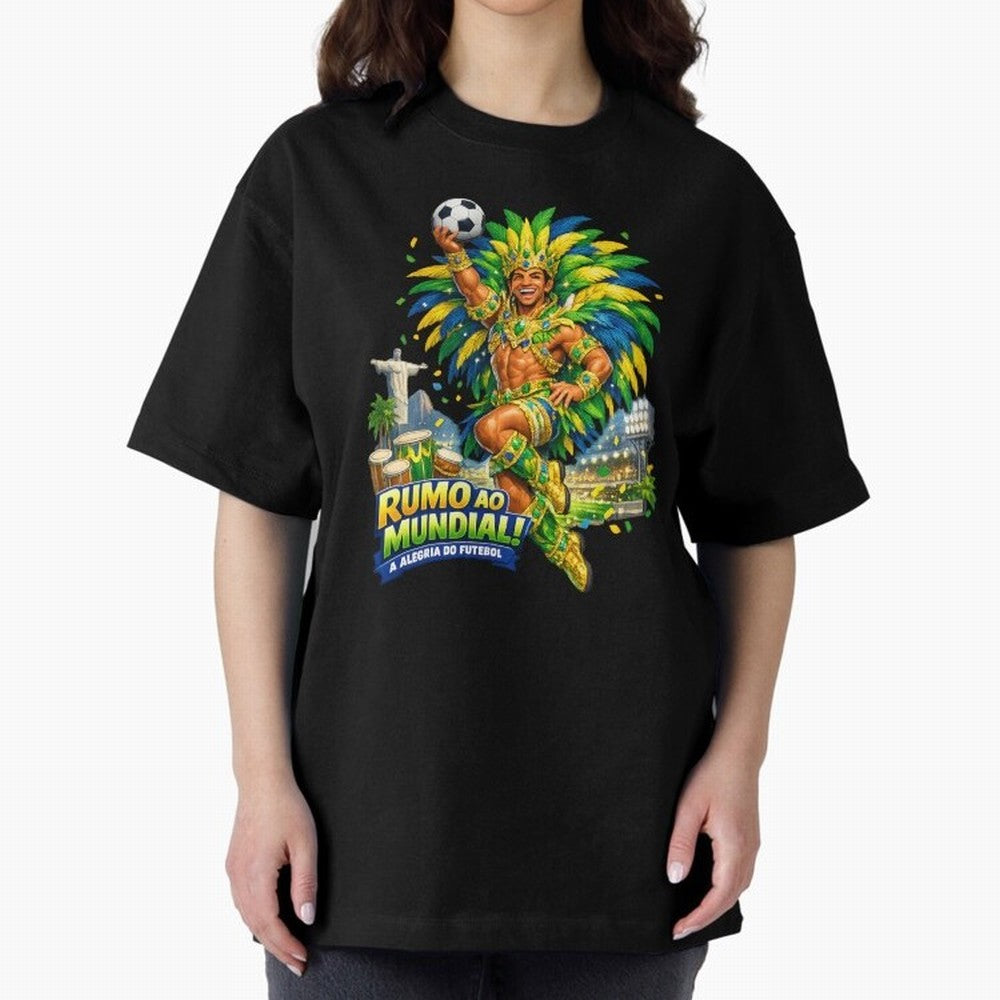 Brazil World Cup 2026 Carnival Fan Art Classic T-Shirt Bring International Match Energy to FIFA World Cup 2026 Group Stage Spirit, Inspired by England and Germany, CR7 and Messi, Soccer Culture, Superstar Moments, National Team Dreams and