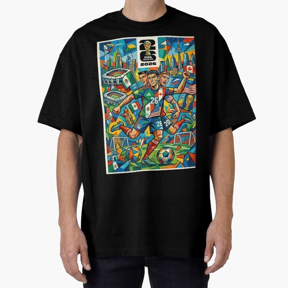 Go World Classic T-Shirt Bring Legendary Rivalry Energy to FIFA World Cup 2026 for Fans of CR7 and Germany, Bringing Vintage Soccer Flavor, Modern Football Stars, National Flags and Final Night Emotion; Ideal for Football Dads, Football Moms,