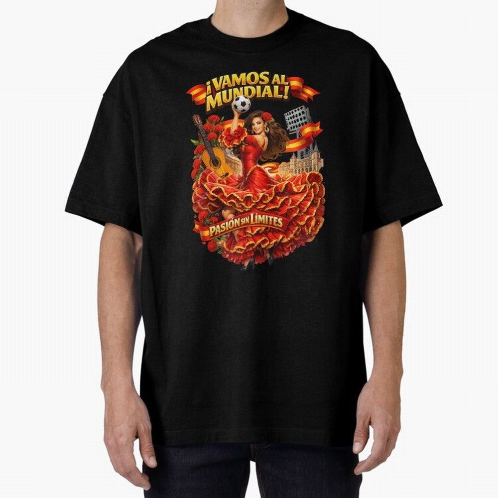 Spanish Flamenco Football Fan Shirt ¨C Unique World Cup 2026 Supporter Design Classic T-Shirt Showcase FIFA World Cup 2026 Group Stage Built around CR7 and Messi, Spain Energy, Goal Celebration Energy, Supporter Heritage, Football Icons and