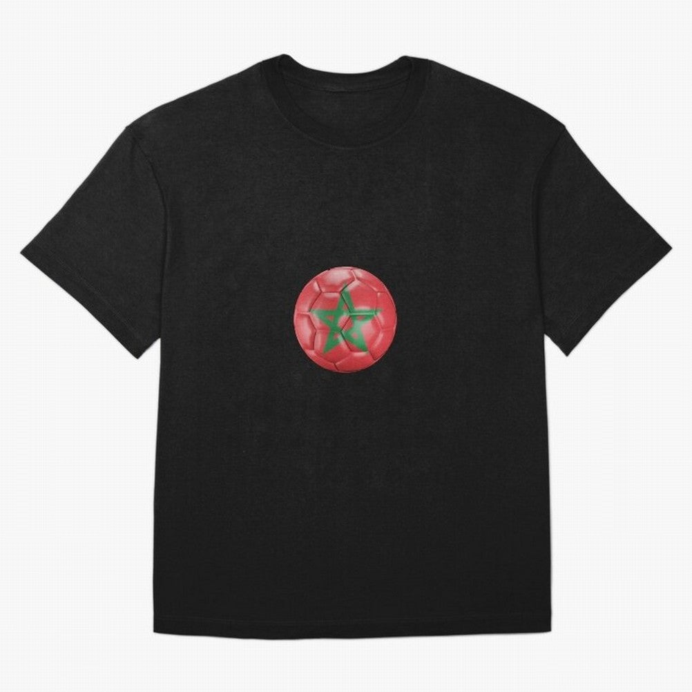 Morocco Ball Classic T-Shirt Bring Champion Energy into Global Football Passion for FIFA World Cup 2026 Group Stage, Featuring Cristiano Ronaldo, Haaland and CR7, Spain, Champion Mindset, Group Stage Buzz, Knockout Tension and Passionate Fan
