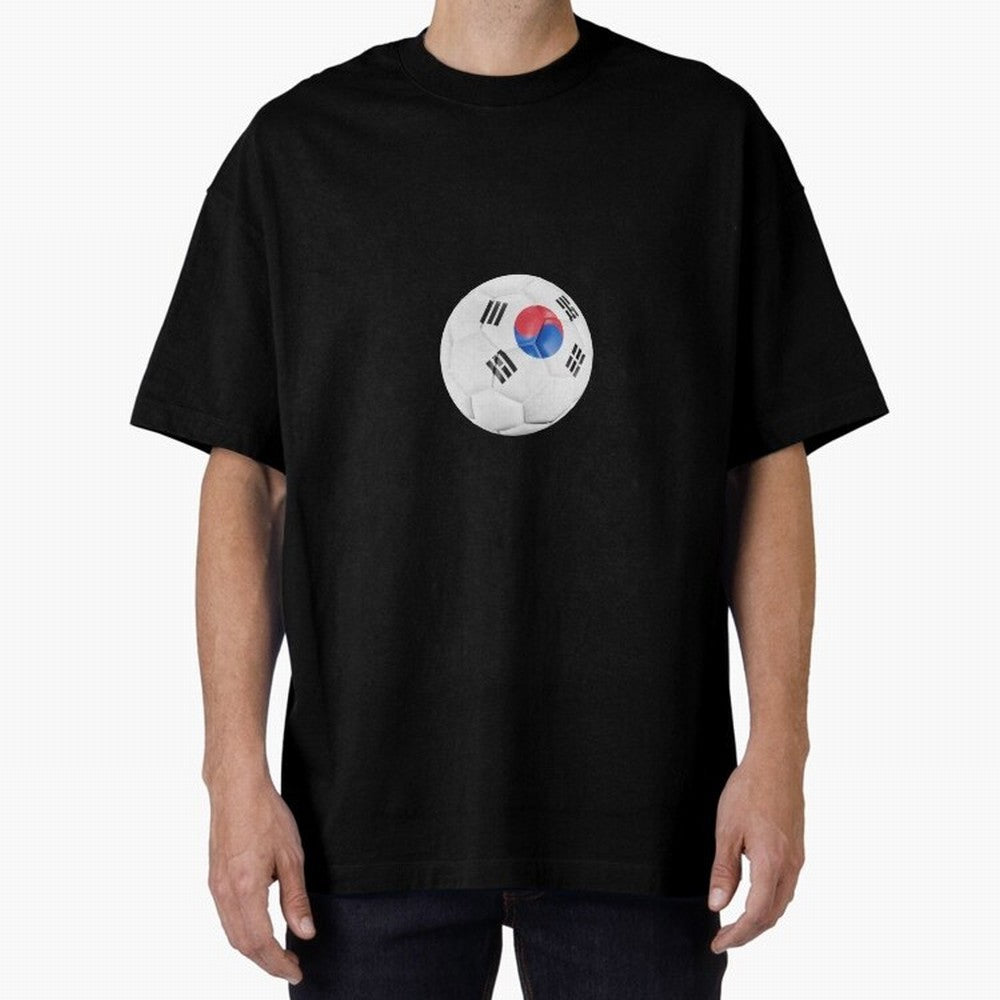 South Korea Ball Classic T-Shirt Make Every Match About Global Football Passion for FIFA World Cup 2026, Highlighting Messi, Brazil, Portugal and Argentina, Football History, Final Match Energy, Crowd Noise and Once in a Lifetime Moments; Ideal for