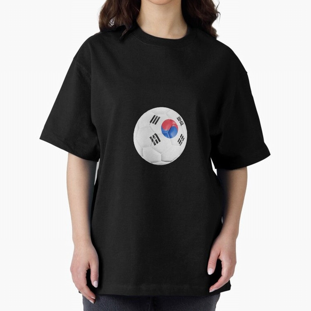 South Korea Ball Classic T-Shirt Make Every Match About Global Football Passion for FIFA World Cup 2026, Highlighting Messi, Brazil, Portugal and Argentina, Football History, Final Match Energy, Crowd Noise and Once in a Lifetime Moments; Ideal for