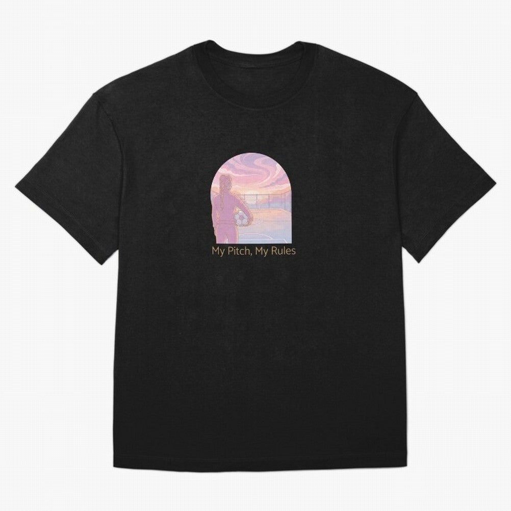 My Pitch My Rules Female Soccer Empowerment Classic T-Shirt Bring Champion Energy into the FIFA World Cup 2026 Journey through Messi, Neymar and Mbappe Highlights, Brazil, Portugal and Argentina Pride, Football Passion, Legendary Performances,