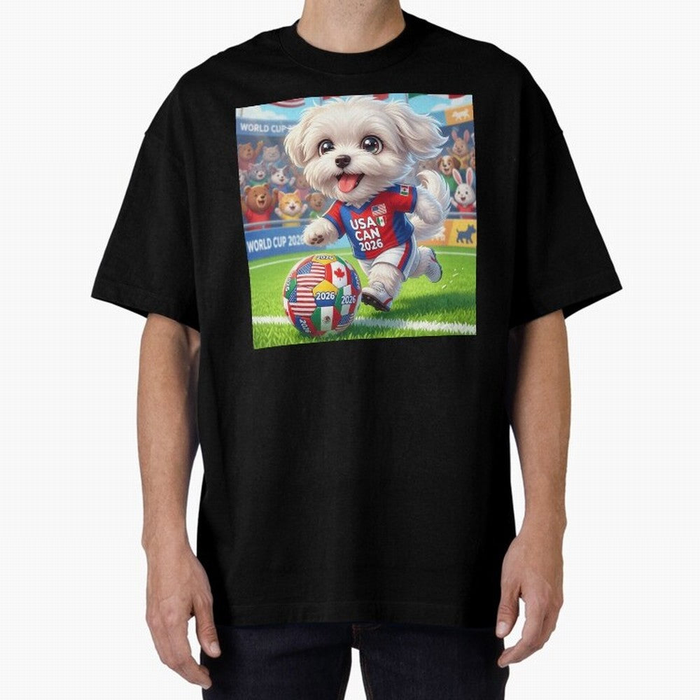 Cute Maltese Soccer Star - FIFA 2026 World Cup Edition Classic T-Shirt Bring a Champion Mindset to FIFA World Cup 2026 USA Canada Mexico Featuring Neymar, Argentina and Brazil Energy, Game Day Rituals, Football Legends, Country Pride and the Road