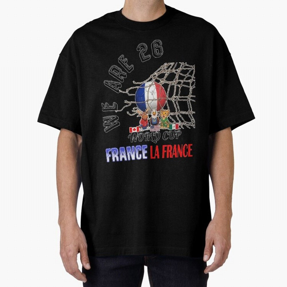 World cup 26 - France Classic T-Shirt Feel the Trophy Chase of Global Football Passion for FIFA World Cup 2026 USA Canada Mexico, Featuring Messi and Cristiano Ronaldo, Portugal, Champion Mindset, Group Stage Buzz, Knockout Tension and Passionate