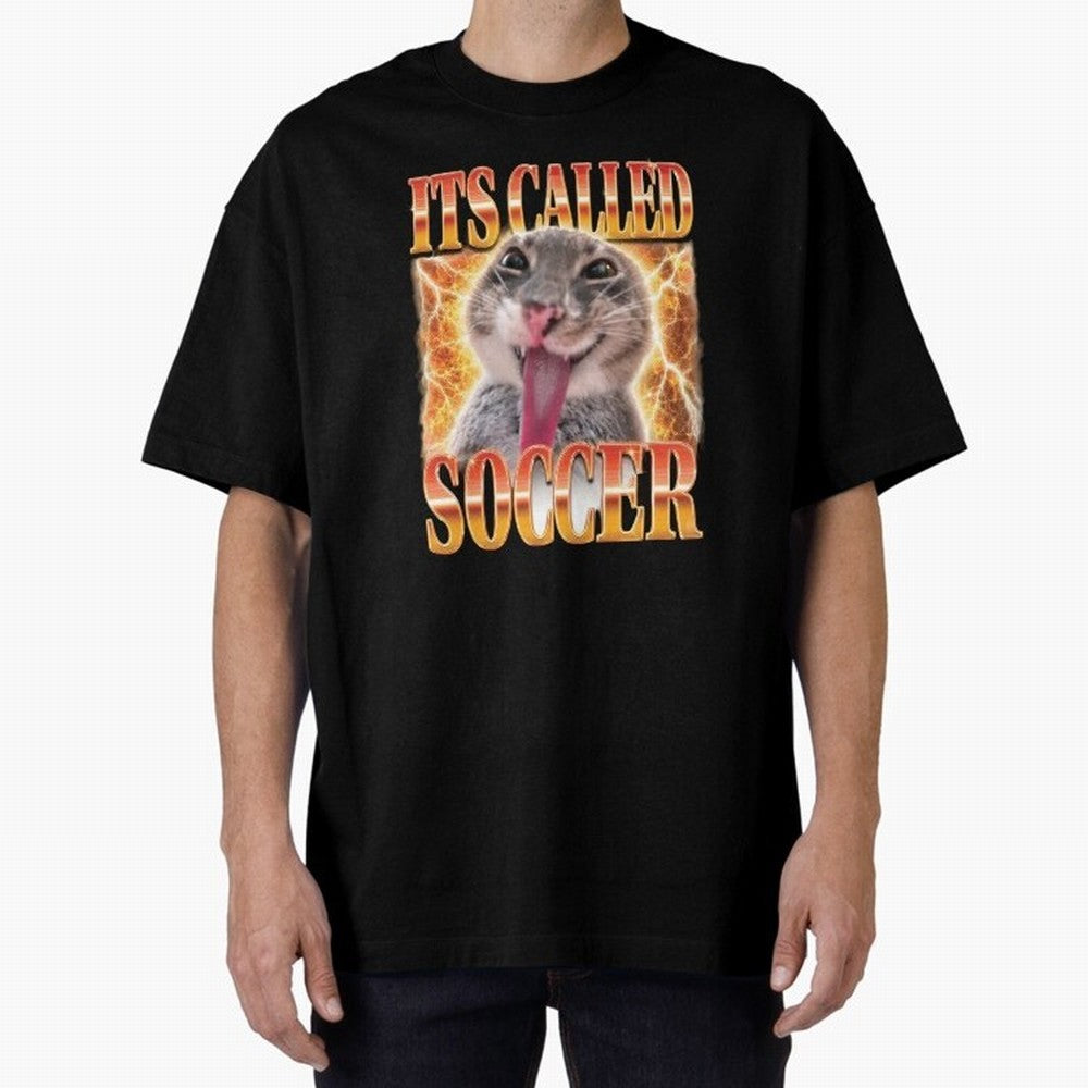 Soccer USA World Cup 2026 Funny Cat Meme Classic T-Shirt Upgrade Global Football Passion for FIFA World Cup 2026 USA Canada Mexico, Highlighting Cristiano Ronaldo, Haaland and CR7, Argentina, France and Brazil, Football Festival Excitement, Trophy