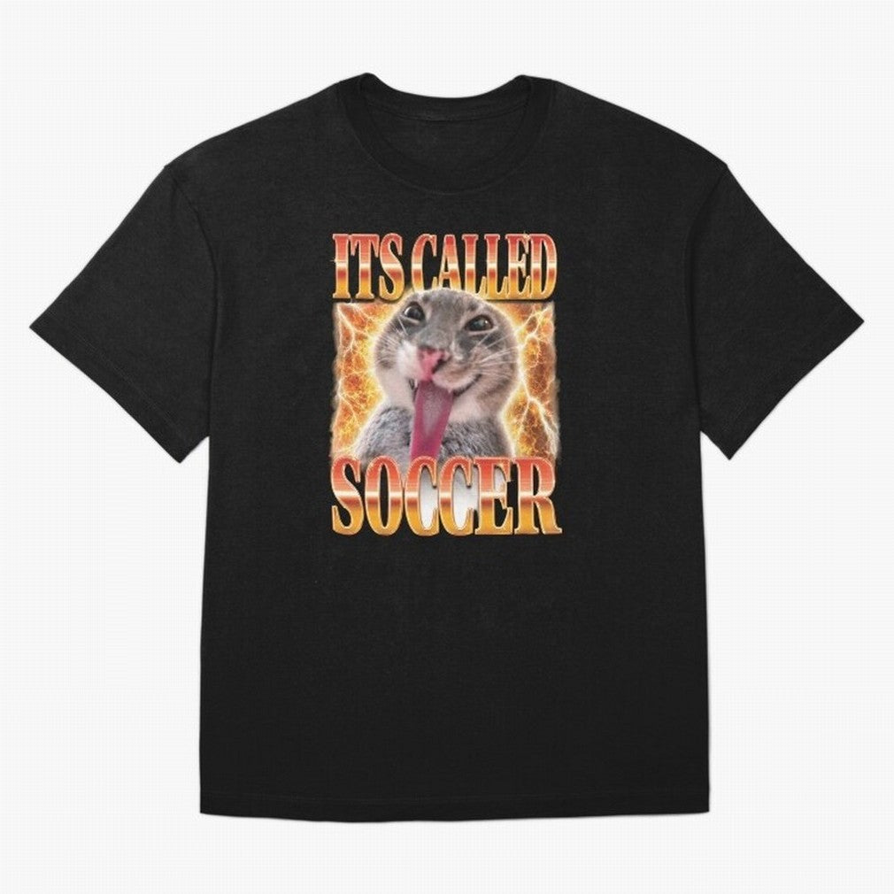 Soccer USA World Cup 2026 Funny Cat Meme Classic T-Shirt Upgrade Global Football Passion for FIFA World Cup 2026 USA Canada Mexico, Highlighting Cristiano Ronaldo, Haaland and CR7, Argentina, France and Brazil, Football Festival Excitement, Trophy