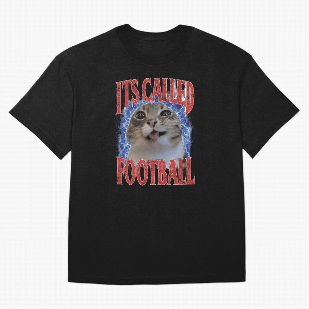 Football Silly Cat USA World Cup Meme Shirt Funny Y2K Grunge Cat Graphic Tee Soccer Meme Shirt Chaotic Cat Fan Gift Classic T-Shirt Create the FIFA World Cup 2026 Journey through Mbappe and Neymar Highlights, Brazil Pride, Football History, Final