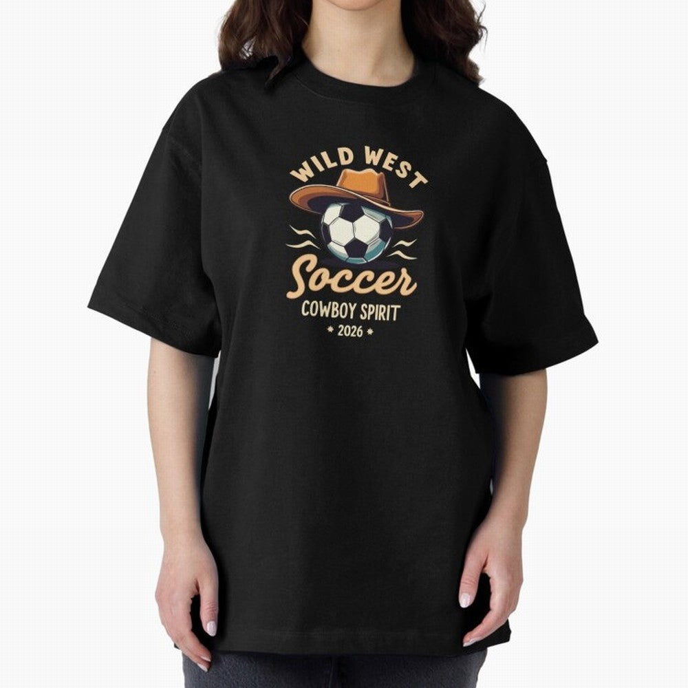 Wild West Soccer Cowboy Spirit World Cup 2026 Classic T-Shirt Discover FIFA World Cup 2026 for Fans of CR7 and Messi and France, Bringing Retro Football Energy, Iconic Rivalries, Trophy Chase Drama and Stadium Atmosphere; Built for Supporters