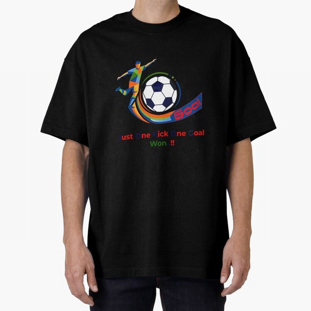 Football Striker Goal Celebration - Just One Kick Classic T-Shirt Spotlight Match Day Hype around FIFA World Cup 2026 Group Stage, Haaland, Brazil, Sports Nostalgia, International Competition, Famous Players and Unforgettable Victories; Great for