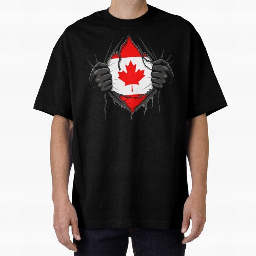 Canada Flag - National Team Fans Classic T-Shirt Support Match Day Hype around FIFA World Cup 2026 USA Canada Mexico, Cristiano Ronaldo, Haaland and CR7, France and Portugal, Champion Mindset, Group Stage Buzz, Knockout Tension and Passionate Fan