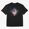 USA Flag - National Team Fans Classic T-Shirt Back Your Heroes with Match Day Hype around FIFA World Cup 2026 USA Canada Mexico, Mbappe, Brazil, Portugal and Argentina, Match Day Excitement, Supporter Culture, Golden Goals and Global Football