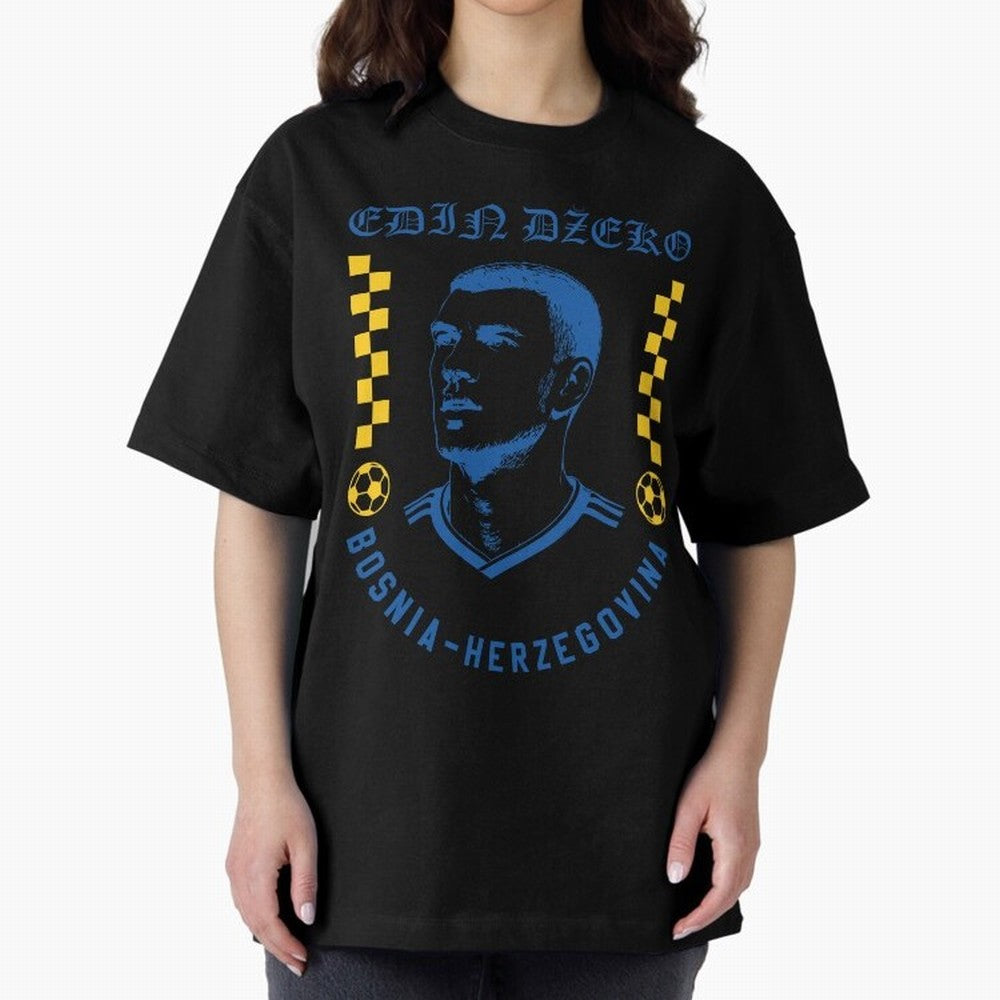 D?eko Bosnia Herzegovina Soccer Legend Retro Football Shirt Classic T-Shirt Back Your Heroes with FIFA World Cup 2026 for Fans of CR7 and Portugal, Bringing Global Supporter Spirit, Legendary Goals, National Colors and Tournament Celebration; Built
