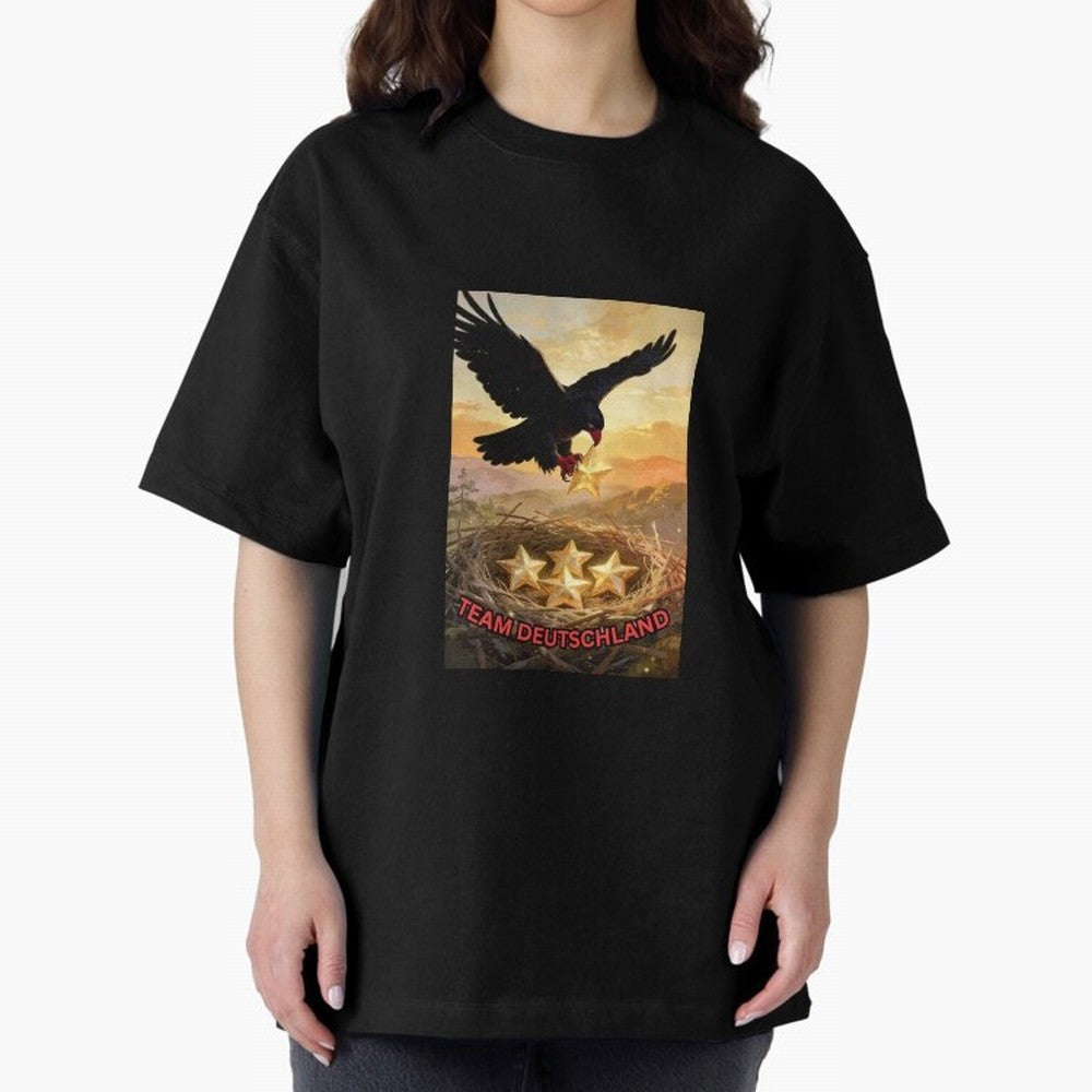 TEAM GERMANY with eagle's nest and 4 stars Classic T-Shirt Treasure FIFA World Cup 2026 USA Canada Mexico Made for Haaland, Argentina, France and Brazil Energy, Football History, Final Match Energy, Crowd Noise and Once in a Lifetime Moments; Ideal