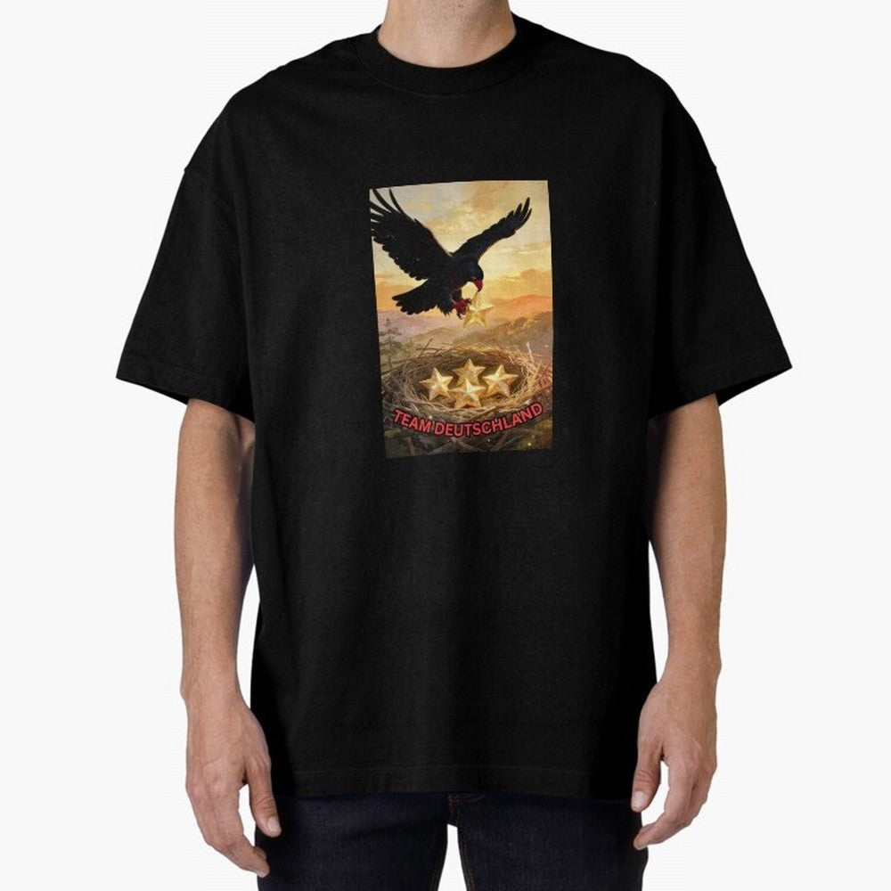 TEAM GERMANY with eagle's nest and 4 stars Classic T-Shirt Treasure FIFA World Cup 2026 USA Canada Mexico Made for Haaland, Argentina, France and Brazil Energy, Football History, Final Match Energy, Crowd Noise and Once in a Lifetime Moments; Ideal