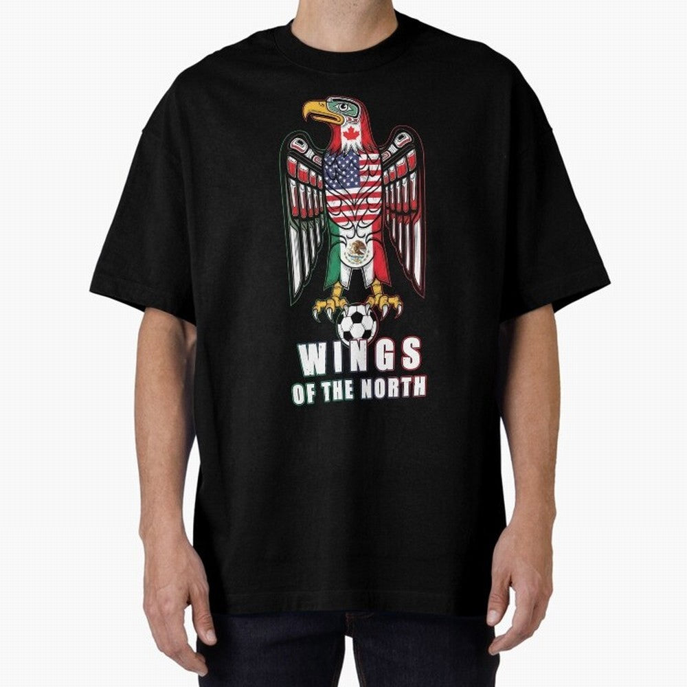 Eagle of the Americas - United Wings 2026 Classic T-Shirt Carry the Colors and Pride of FIFA World Cup 2026 USA Canada Mexico for Fans of Mbappe and England and Germany, Bringing Football Passion, Legendary Performances, Festival Vibes and