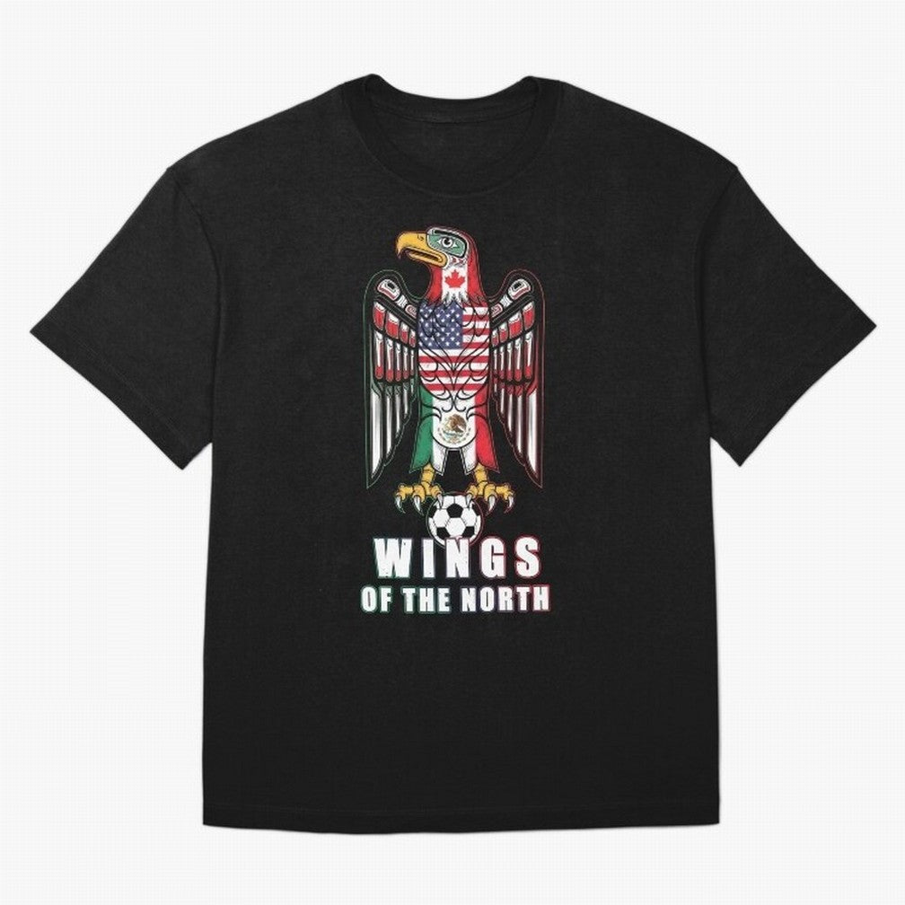 Eagle of the Americas - United Wings 2026 Classic T-Shirt Carry the Colors and Pride of FIFA World Cup 2026 USA Canada Mexico for Fans of Mbappe and England and Germany, Bringing Football Passion, Legendary Performances, Festival Vibes and