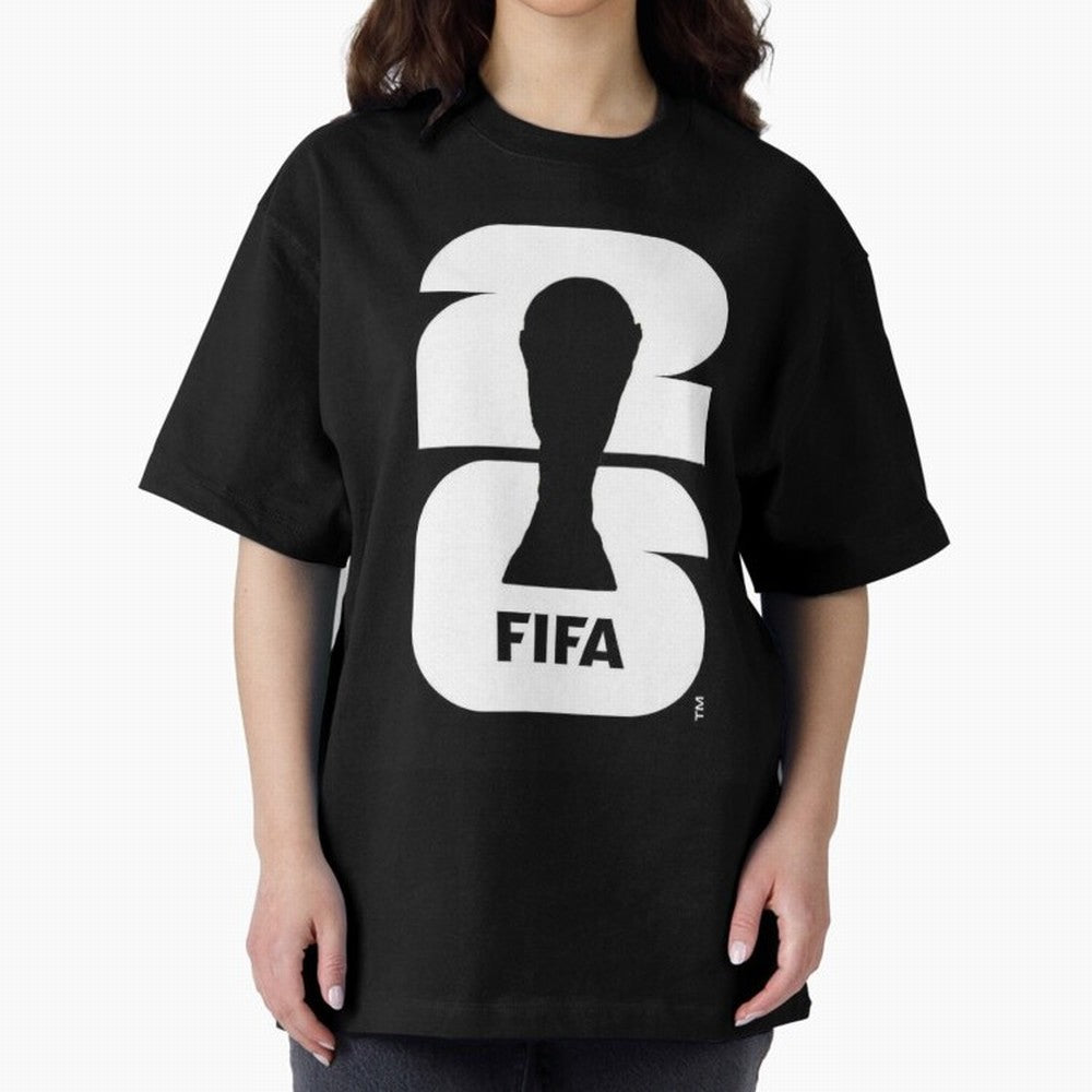 World Cup 2026 Soccer Celebration: United Football Fan Art Oversized T-Shirt Build FIFA World Cup 2026 Highlighting Haaland, France Energy, Sports Nostalgia, International Competition, Famous Players and Unforgettable Victories; Ideal for