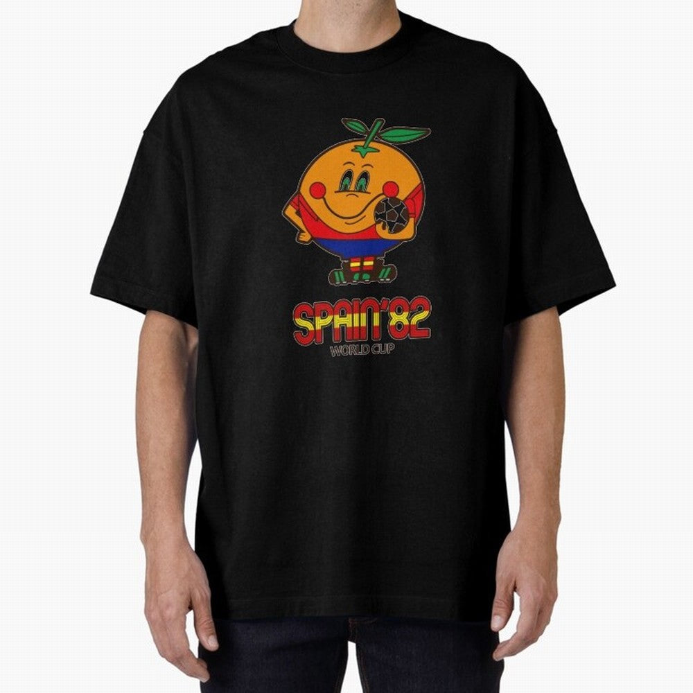 Spain 1982 World Cup- Soccer Oversized T-Shirt Feel FIFA World Cup 2026 Group Stage for Fans of Cristiano Ronaldo, Haaland and CR7 and Argentina and Brazil, Bringing Stadium Chants, National Pride, Trophy Dreams and Unforgettable Football Memories;