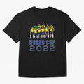 World Cup 2022 Oversized T-Shirt Represent Football Lovers during FIFA World Cup 2026 Connected to CR7, Netherlands Energy, Classic Soccer Heritage, Championship Pressure, Fan Loyalty and International Pride; Great for Watch Parties, Sports Bars,