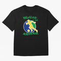 Australia World Cup 2022 Oversized T-Shirt Show Love for Legendary Goals in Match Day Hype around FIFA World Cup 2026 Group Stage, Messi and Cristiano Ronaldo, England, France and Netherlands, Sports Nostalgia, International Competition, Famous