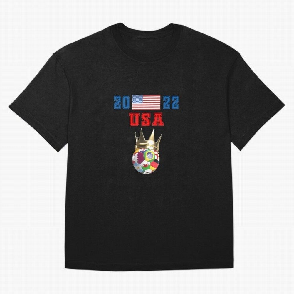 Usa World Cup Jersey 2022 Oversized T-Shirt Keep Football History Alive during FIFA World Cup 2026 Spirit, Featuring France and Portugal, Messi, CR7 and Mbappe, Soccer Culture, Superstar Moments, National Team Dreams and Competitive Fire; Perfect