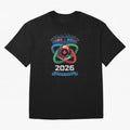 Infinity Loop World Cup 2026 Host Nation Design Oversized T-Shirt Celebrate National Team Dreams in Match Day Hype around FIFA World Cup 2026 USA Canada Mexico, Haaland, Argentina and Brazil, Stadium Memories, Football Loyalty, International Chants