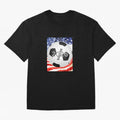 THIS IS SOCCER 2026 Oversized T-Shirt Show Your Love for Global Football Passion for FIFA World Cup 2026 USA Canada Mexico, Capturing CR7 and Messi, England and Germany, Vintage Soccer Flavor, Modern Football Stars, National Flags and Final Night