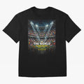 The World Plays As One - World Cup 2026 Soccer Fan Tee Oversized T-Shirt Relive Legendary Nights from Match Day Hype around FIFA World Cup 2026 Group Stage, CR7 and Messi, Spain and Netherlands, Tournament Hype, Historic Matchups, Family Viewing