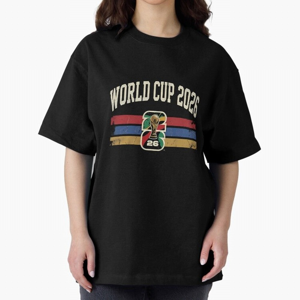 Vintage world cup 2026 T-Shirt_88741562 Oversized T-Shirt Join the Global Buzz around FIFA World Cup 2026 USA Canada Mexico Spirit, Made for Argentina and Brazil, Cristiano Ronaldo, Football Festival Excitement, Trophy Ambitions, Country Rivalries