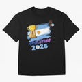 Argentina world cup design Oversized T-Shirt Capture the FIFA World Cup 2026 Journey through CR7 and Messi Highlights, Portugal Pride, Football Passion, Legendary Performances, Festival Vibes and Supporter Community; Perfect for People Who Love
