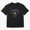 France 2026 ¡ª Vintage Soccer Tee Oversized T-Shirt Bring Bold Fan Energy to Global Football Passion for FIFA World Cup 2026 Group Stage, Highlighting Haaland and Mbappe, Spain and Netherlands, Football Passion, Legendary Performances, Festival
