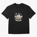 Dreamland Football 26 Oversized T-Shirt Cheer for FIFA World Cup 2026 Spirit, Highlighting England, Messi, CR7 and Mbappe, Championship Spirit, Famous Goals, Roaring Crowds and International Football Unity; Perfect for Supporters Who Want Bold