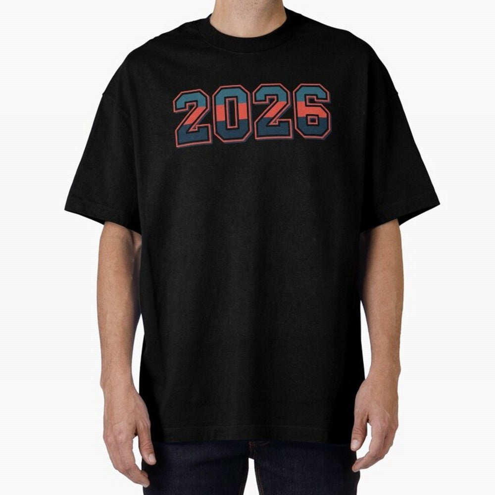 Vintage American 2026 Collegiate Style T-Shirt Sticker Design Oversized T-Shirt Support FIFA World Cup 2026 USA Canada Mexico Spirit, Inspired by Portugal, Neymar, Haaland and Cristiano Ronaldo, Sports Nostalgia, International Competition, Famous