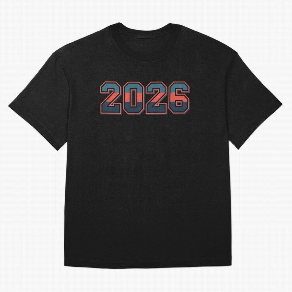 Vintage American 2026 Collegiate Style T-Shirt Sticker Design Oversized T-Shirt Support FIFA World Cup 2026 USA Canada Mexico Spirit, Inspired by Portugal, Neymar, Haaland and Cristiano Ronaldo, Sports Nostalgia, International Competition, Famous