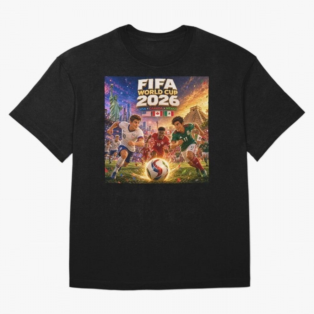 North America Football Festival 2026 #football 2026 Oversized T-Shirt Show Support during FIFA World Cup 2026 Group Stage for Fans of Haaland and Mbappe and England, Bringing Fan Favorite Moments, National Team Passion, Big Match Drama and Soccer