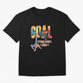 Goal World Soccer Championship 2026 Oversized T-Shirt Create FIFA World Cup 2026 Capturing Messi, England and Germany Energy, Goal Celebration Energy, Supporter Heritage, Football Icons and Worldwide Tournament Joy; Ideal for Fans Who Follow Messi,