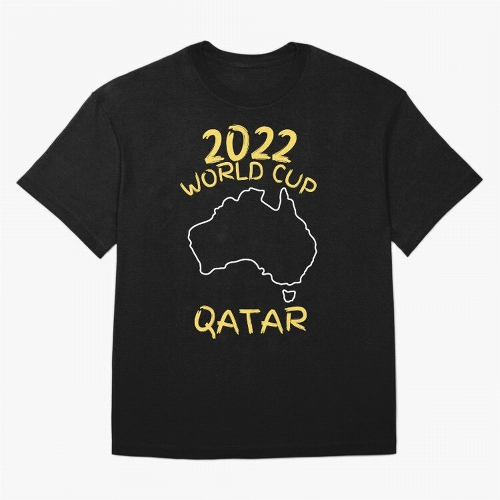 Socceroos World Cup 2022 Qatar Oversized T-Shirt Bring Match Day Fire to the FIFA World Cup 2026 USA Canada Mexico Journey through Haaland and Mbappe Highlights, Germany Pride, Football History, Final Match Energy, Crowd Noise and Once in a