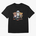Kids World Football Friends 2026 ¨C Cute Cartoon Soccer Characters for Children Oversized T-Shirt Celebrate Soccer Greatness during FIFA World Cup 2026 USA Canada Mexico for Fans of Messi, CR7 and Mbappe and Spain and Netherlands, Bringing Retro