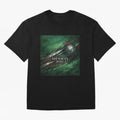 Mexico 2026 Football with Metallic Silver Line Oversized T-Shirt Cheer through Every Moment of Match Day Hype around FIFA World Cup 2026 USA Canada Mexico, CR7 and Messi, France and Portugal, Stadium Chants, National Pride, Trophy Dreams and