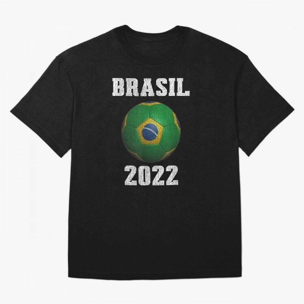 Brasil Flag Soccer Jersey Football Graphic Design T-Shirt Oversized T-Shirt Bring Retro Soccer Energy to FIFA World Cup 2026 USA Canada Mexico Built around Cristiano Ronaldo, France and Portugal Energy, Fan Favorite Moments, National Team Passion,
