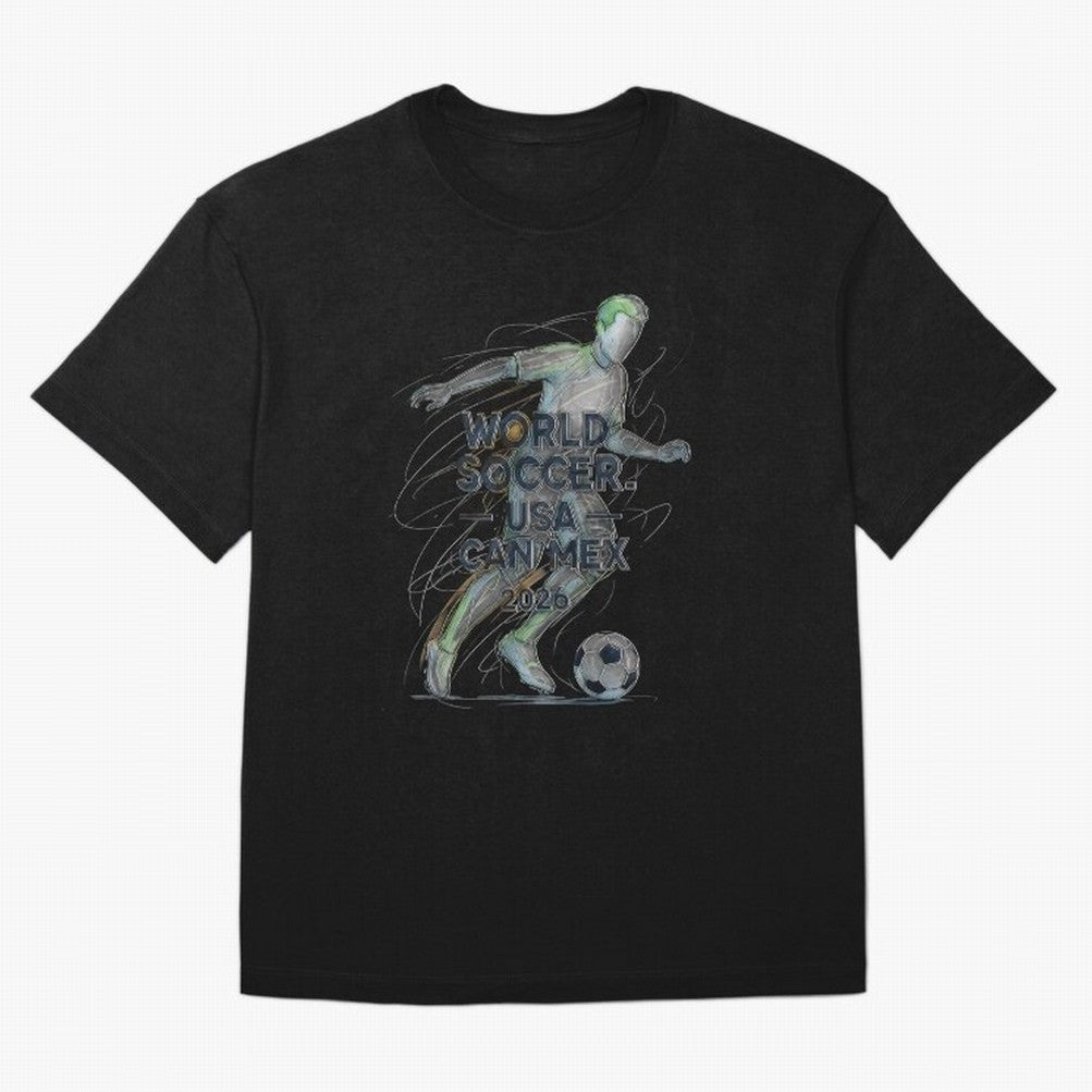 Triumphant Kick 2026 Oversized T-Shirt Make Every Kick Count in FIFA World Cup 2026 Made for Haaland, France Energy, Classic Soccer Heritage, Championship Pressure, Fan Loyalty and International Pride; Ideal for Passionate Fans Who Love Underdog