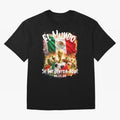 World Cup 2026 Oversized T-Shirt Keep the Match Day Mood of FIFA World Cup 2026 Group Stage Spirit, Celebrating England and Germany, Messi, Neymar and Mbappe, Supporter Pride, Iconic Celebrations, Legendary Names and Global Match Day Energy; Made