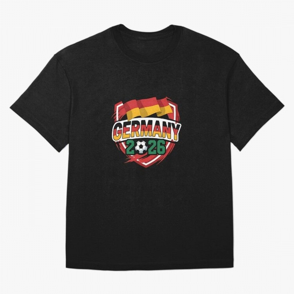 Germany World Cup 2026 Germany Football Oversized T-Shirt Make Every Kick Count in Global Football Passion for FIFA World Cup 2026 USA Canada Mexico, Capturing Cristiano Ronaldo, Haaland and CR7, Spain, Stadium Memories, Football Loyalty,