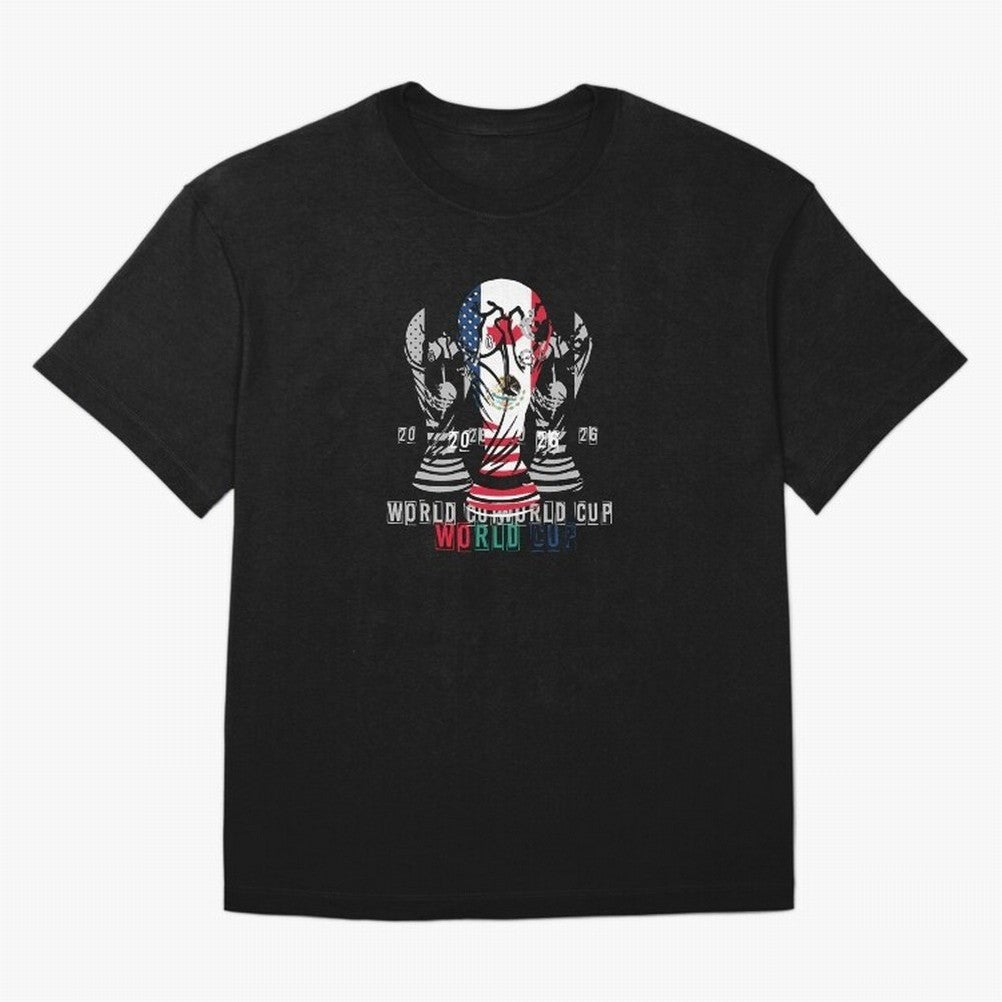 Fifa world cup 2026 USA - Mexico - canada T-Shirt_84601424 Oversized T-Shirt Bring a Vintage Feel to the FIFA World Cup 2026 USA Canada Mexico Journey through Messi and Cristiano Ronaldo Highlights, Portugal Pride, Sports Nostalgia, International