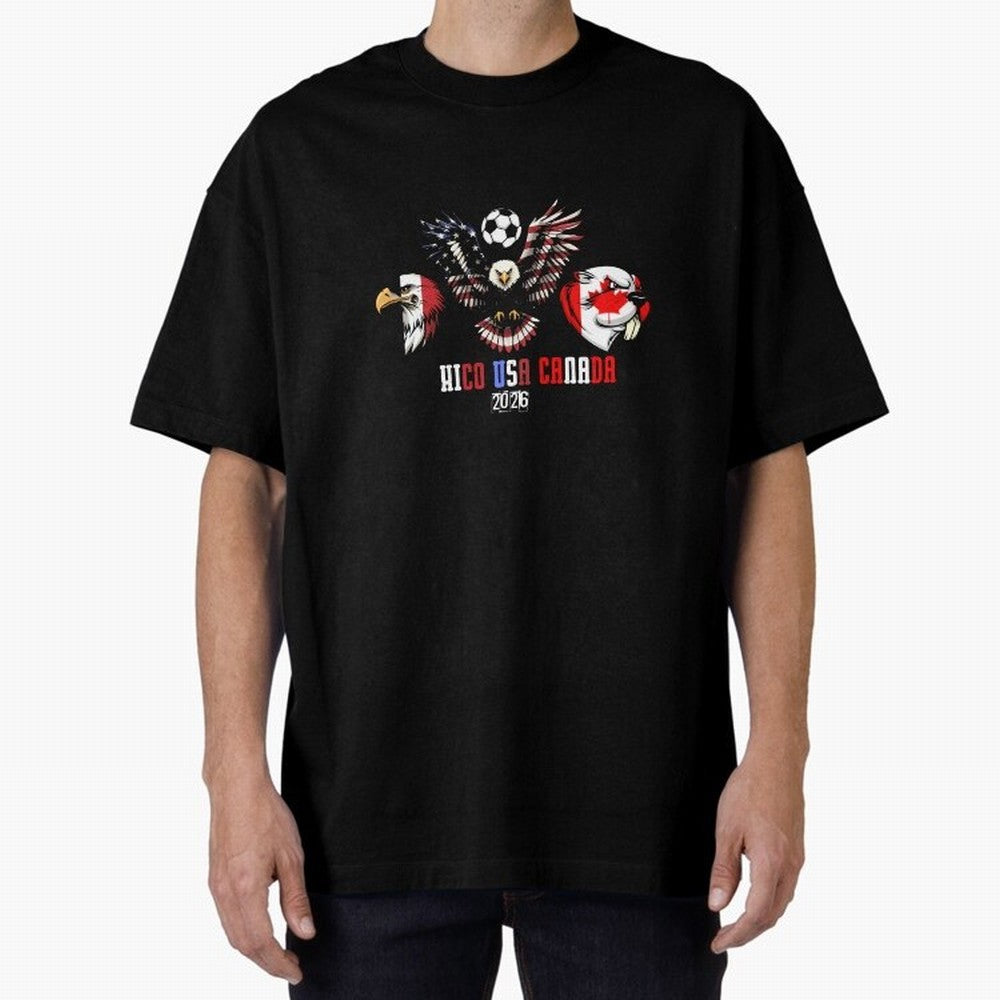 World cup 2026 T-Shirt_84564047 Oversized T-Shirt Honor Champions and Dreams in the FIFA World Cup 2026 USA Canada Mexico Journey through Messi and Cristiano Ronaldo Highlights, Spain and Netherlands Pride, Champion Mindset, Group Stage Buzz,