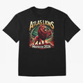 Morocco Football - World Cup 2026 Oversized T-Shirt Celebrate Football Dreams Across Global Football Passion for FIFA World Cup 2026, Connected to Cristiano Ronaldo, Haaland and CR7, France and Portugal, Stadium Memories, Football Loyalty,
